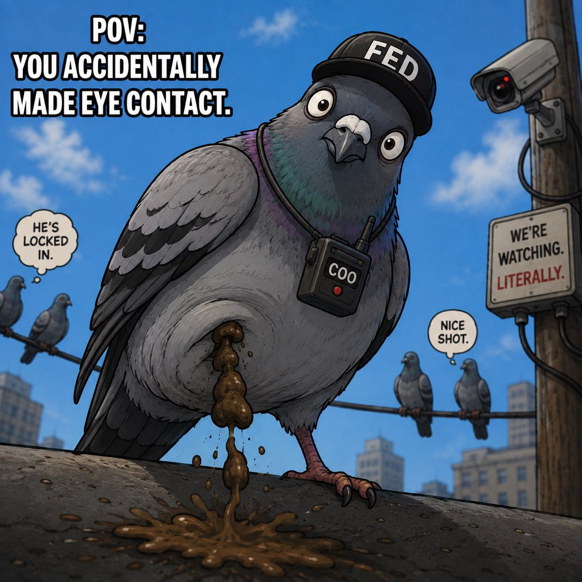 FedPigeon's tweet photo. @nocontextmemes https://t.co/gloNTOsflT