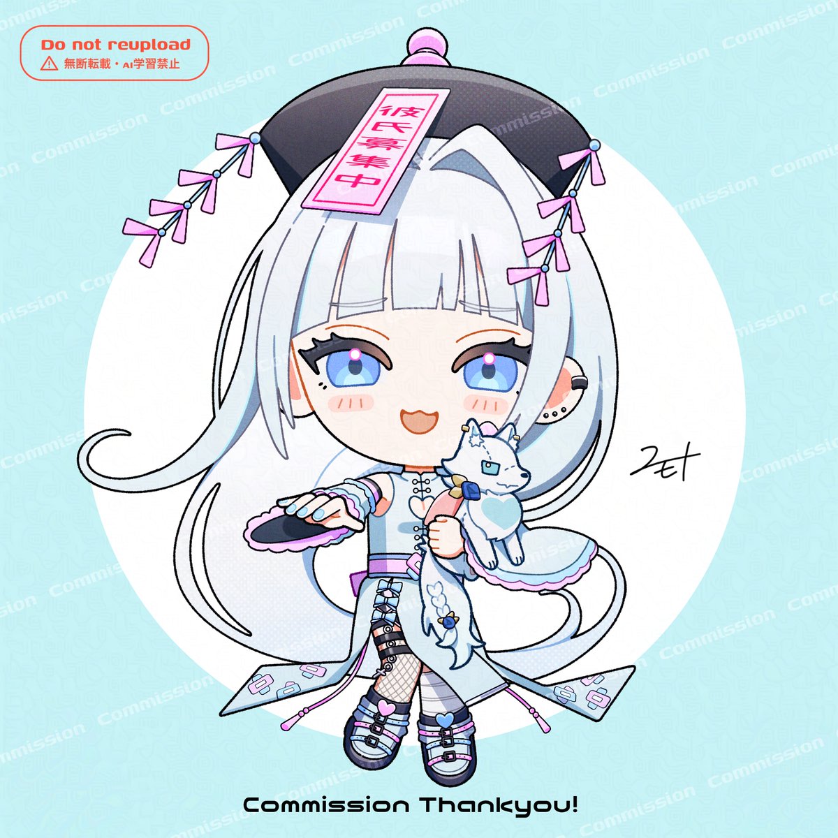 szkzmenma_ttv's tweet photo. 素敵なキョンシーをかいていただきました！
めちゃくちゃかわいい🥰
ハロウィンも楽しみいっぱいだ！
大切に使わせていただきます！
【つなぐ】ユモトさんのプロフィール https://t.co/Jww8cXdy4u #つなぐ https://t.co/Bp25JKd6bo