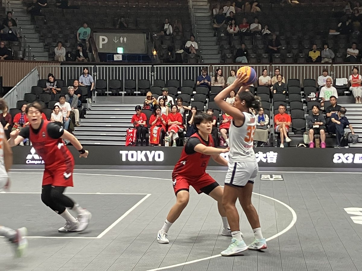 minoru_st's tweet photo. FIBA 3x3 Women's Series Tokyo Stop 2026. Main Draw Pool C. Netherland  vs Beijing. 21対7でNetherlandのKO勝利。意外な大差だが、Netherlandの上手さが目立った試合。
#3x3WS #FIBA3x3 https://t.co/jpDHd4jqS7