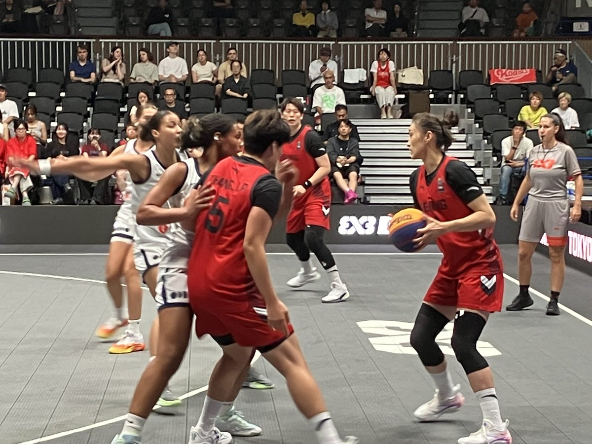 minoru_st's tweet photo. FIBA 3x3 Women's Series Tokyo Stop 2026. Main Draw Pool C. Netherland  vs Beijing. 21対7でNetherlandのKO勝利。意外な大差だが、Netherlandの上手さが目立った試合。
#3x3WS #FIBA3x3 https://t.co/jpDHd4jqS7