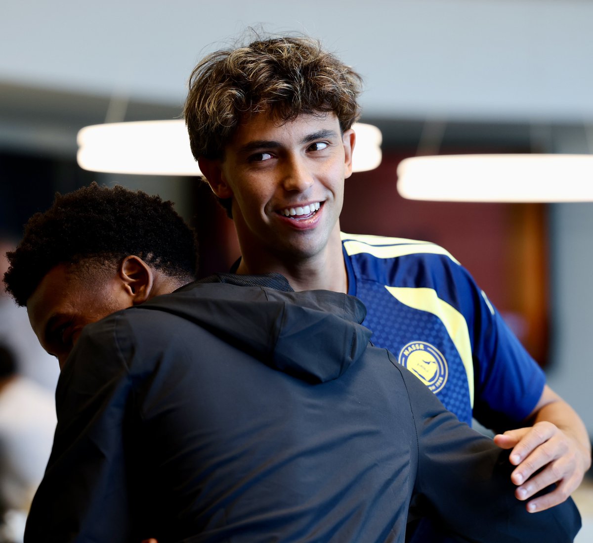 AlNassrFC's tweet photo. جواو فيليكس ينضم لمعسكر #النصر في البرتغال 🤩 https://t.co/RvBM00skAV