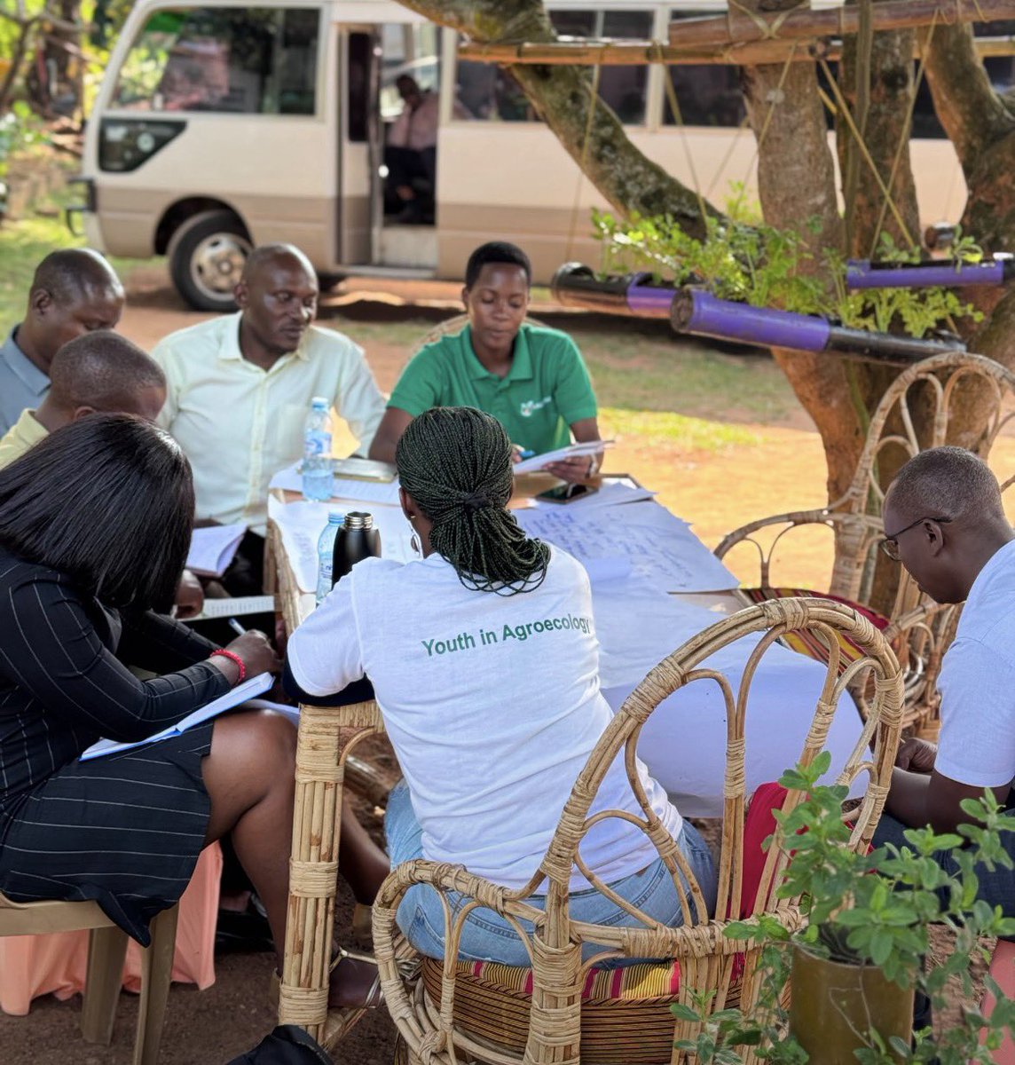 GraceAkatuha's tweet photo. Honored to represent @KikaziProducts 
 at a planning meeting from 23rd–24th July 2026 at #JEROFarm 💚  
Beyond great discussions, the venue itself was a healing garden.  
Learning in nature = calm mind = better ideas.  
“Environment influences how you think.”
@Afsafrica https://t.co/HT9o5Mdc7z