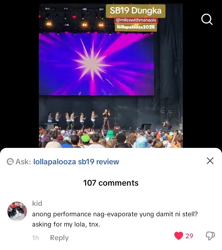 stell_hvnlyvc's tweet photo. evaporate😭

@SB19Official #SB19 #SB19atLollapalooza https://t.co/Y0ql9l43q4