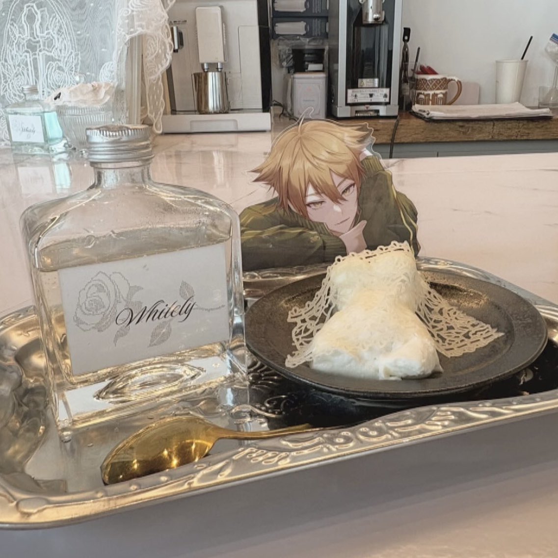 miich_n2's tweet photo. ガクくんと香水モチーフのカフェへ🩰𓈒𓏸
カフェの雰囲気バレエコアな感じでめっちゃ可愛すぎました( ᵒ̴̶̷̤◦ᵒ̴̶̷̤ )
ずっと気になってたから行けて満足はっぴー♩ https://t.co/J98ZG6ab91