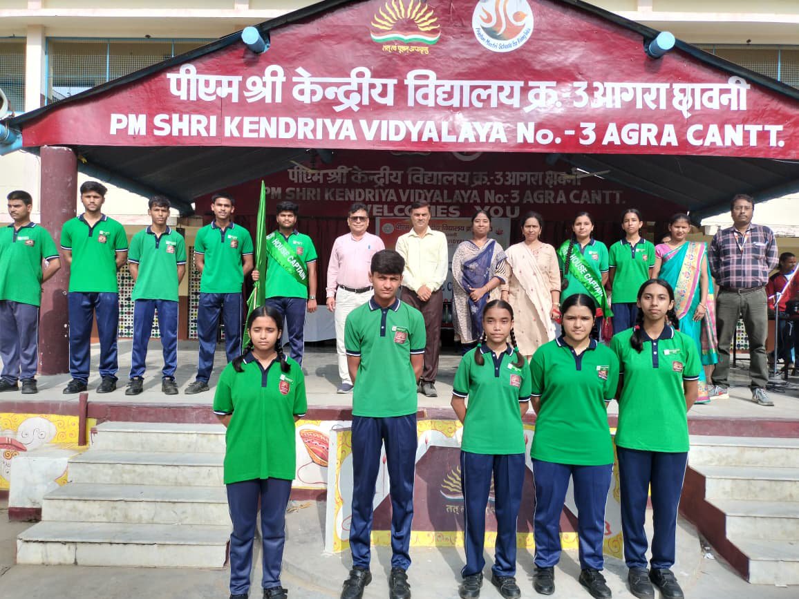 kv3agra's tweet photo. A huge congratulations to all the newly elected representatives. We’re ready to bring fresh ideas, amplify student voices, and make this year unforgettable
आज विद्यालय में Investiture Ceremony का आयोजन किया गया।

 #studentcouncil #kvsacroagra #kvsdcroagra #agra #kvs #kv1agra https://t.co/vLC7Rg9afp