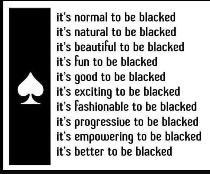 BigAlphaaaa's tweet photo. BLACK LIVE MATTER ♠️♠️

REBLOG this if you accept. https://t.co/GrJuLnxdCB