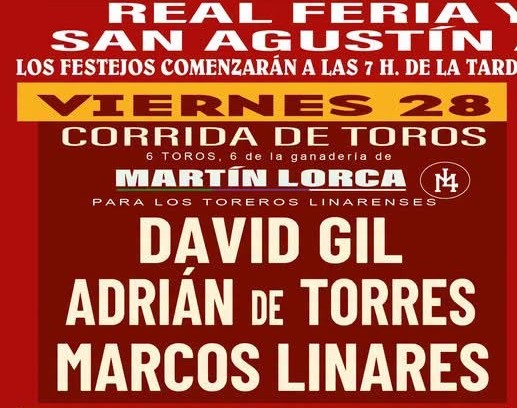 Villarrubia_67's tweet photo. Si me das a elegir entre los tres carteles de la Feria Taurina de Linares 2026, me quedo contigo...

Me emocionaré el día del 79 aniversario de la cogida mortal de `Manolete´ y roto el paseíllo, saquemos a saludar a nuestros toreros...

#DavidGil
@DeTorresAdrian 
@MarcosLinares__ https://t.co/UiFoMMZuWU