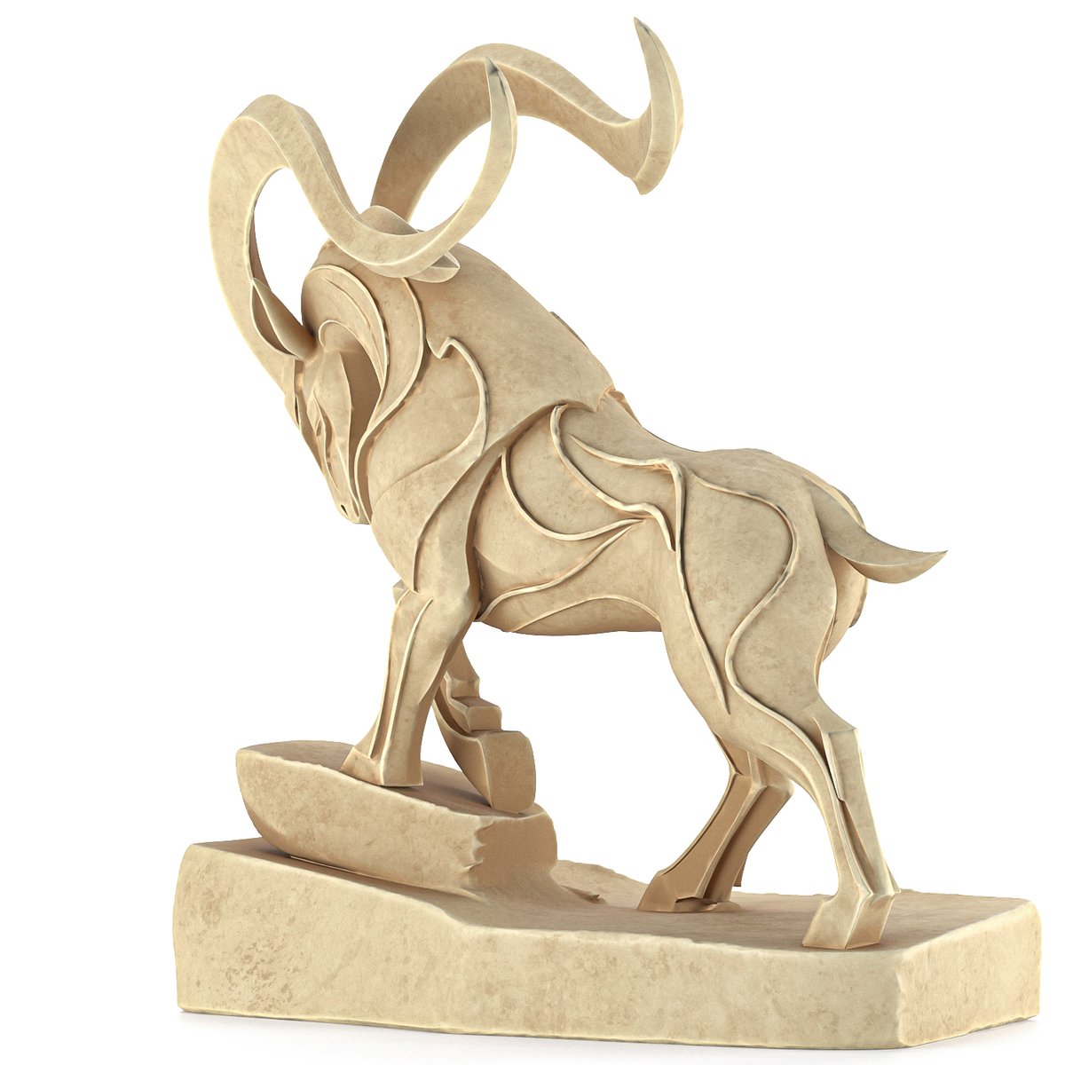 foad3ds's tweet photo. mountain Ibex sculpture https://t.co/zk4z2ldw2C