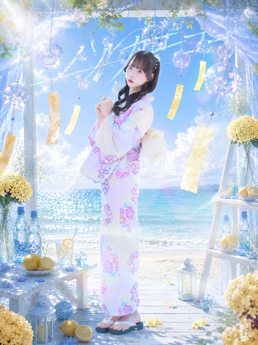 HARUKAECHO_IDOL's tweet photo. −浴衣 visual🎐–

平沢かえ💛

「今年の夏も、君と過ごせますように🎐」

#ハルカエコー https://t.co/X3tYZJYwPR