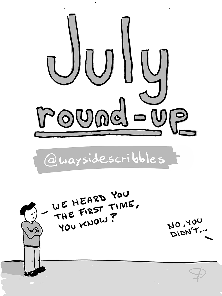 waysidescribble's tweet photo. July round-up. This month’s scribbles from the wayside. 🧵

Any favourite? https://t.co/h37dRDYdxd