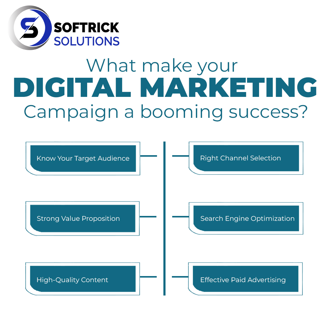 softriksolution's tweet photo. Is your digital marketing strategy set up for success? Check these essentials:
✅ Know Your Target Audience
✅ Strong Value Proposition
✅ High-Quality Content
The right strategy turns your efforts into measurable results.
#DigitalMarketing #SEO #ContentMarketing #PaidAds https://t.co/msvwABbDBk