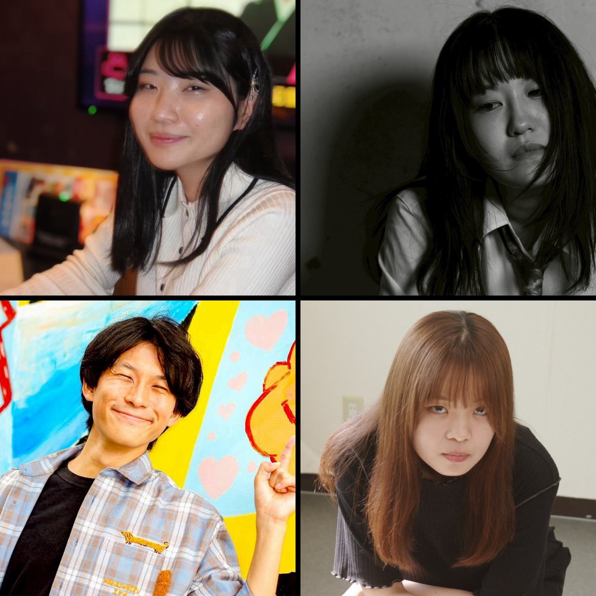 asu_boku2025's tweet photo. 【キャスト公開】
新たな登場人物を迎え、幸と不幸をめぐる群像劇は再び幕を開けます

シリーズ・オブ・ジャック・ザ・カッター
第2章
『色相χの不在証明』

でこぽん
高津碧大（21世紀のキリン）
かにかま
七枝悠輝
神崎真（劇団皆奏者）
きんぱく
苗代逢花
南方大幸（夜と蜂）
一暉（演劇企画あすのぼくらへ）
君安飛那太（劇団在りが欲し）
豊ゆうみ
百々衣織
しまきらら
福井拓郎（演劇企画フラットアース）
竹田結子（劇団異邦人/学窓座）
野口萌花（21世紀のキリン）

and more...?

#あすぼく
#色相χ