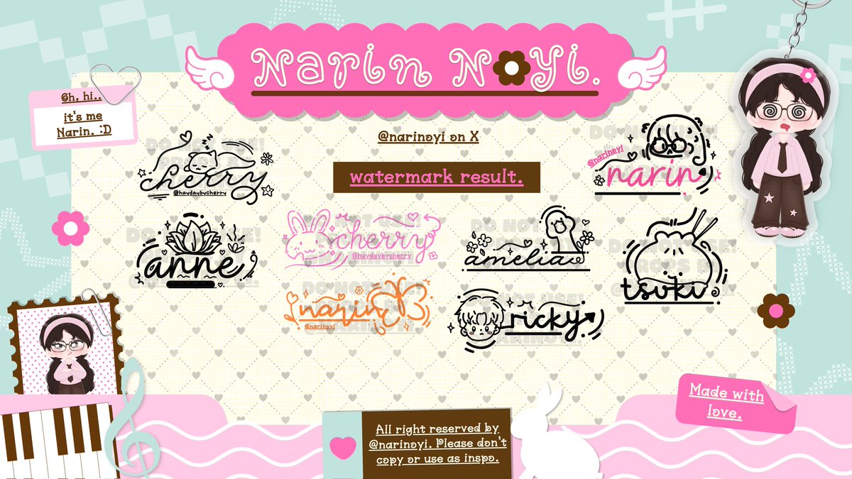 narinoyi's tweet photo. Any interaction highly appreciated!

Hai, temen2! Kenalan yuk sama set up ba yg akan kupakai ke depannya sebelum resmi open utk watermark commission ku. Kalau ada yg tidak aman, tolong tegur aku baik2 di dm yaa.
Sama boleh saranin harga yg tepat kira2 berapa? Makaci ♡
#zonauang https://t.co/8h6tywfXXf
