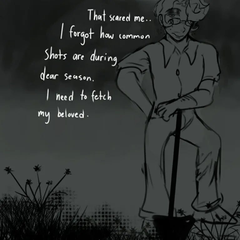 grellronceo's tweet photo. I wonder what he's gonna see🤔
4/??
Guys please do ignore the inconsistency of Alastor's clothes later on , it's because I made the part 5 before this one and i forgot he was wearing a coat.
#murdermedia #radiostatic https://t.co/orlirGztWC