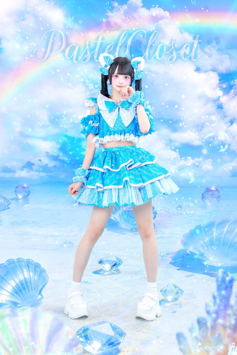 Pasclo_official's tweet photo. o,+:｡☆.*・+｡ 夏衣装 o,+:｡☆.*・+｡

雛城ののか💙
『夏の主役はののかできまり^.ˬ.^ฅⳊ♡』

#パスクロ https://t.co/gUolwMybsC