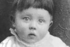toxocracy's tweet photo. What matters isn't what Hitler said, but the toxicological marks he displayed  

- the pronounced opioids exposure that can be inferred from the (super-) constricted pupils seen on his only known baby picture; 
- the pronounced steroids exposure that can be infered from hs curved, knife-cut like upper eyelids, and overstretched lower eyelids 
-the dehumanization caused by opioids, and the taste for predation caused by steroids.