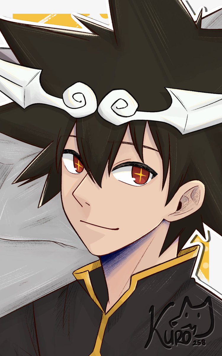 Kurokami258's tweet photo. Fan art Mori Jin dari #GodofHighschool 🐒 https://t.co/wW0DbwtatU