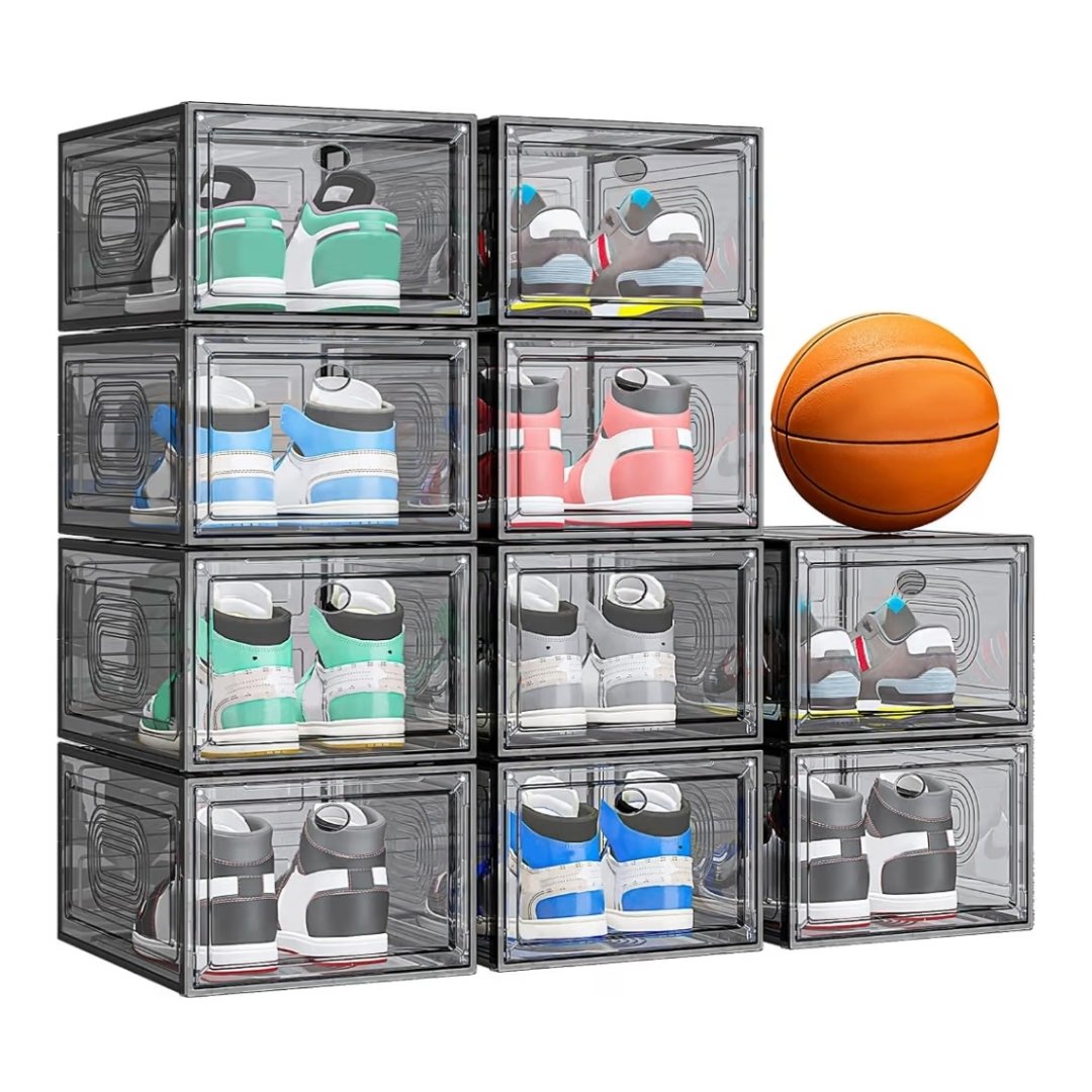 TheTrendy_Times's tweet photo. 33% Off
10 Pack Stackable Shoe Organizer: Sturdy, clear-front storage boxes with magnetic doors designed to neatly display sneakers and keep your closet organized.
Link: https://t.co/MWW583vjpz
#AmazonFinds #ShoeStorage #SneakerHead #ClosetOrganization #HomeStorage https://t.co/m91v8pfPkz