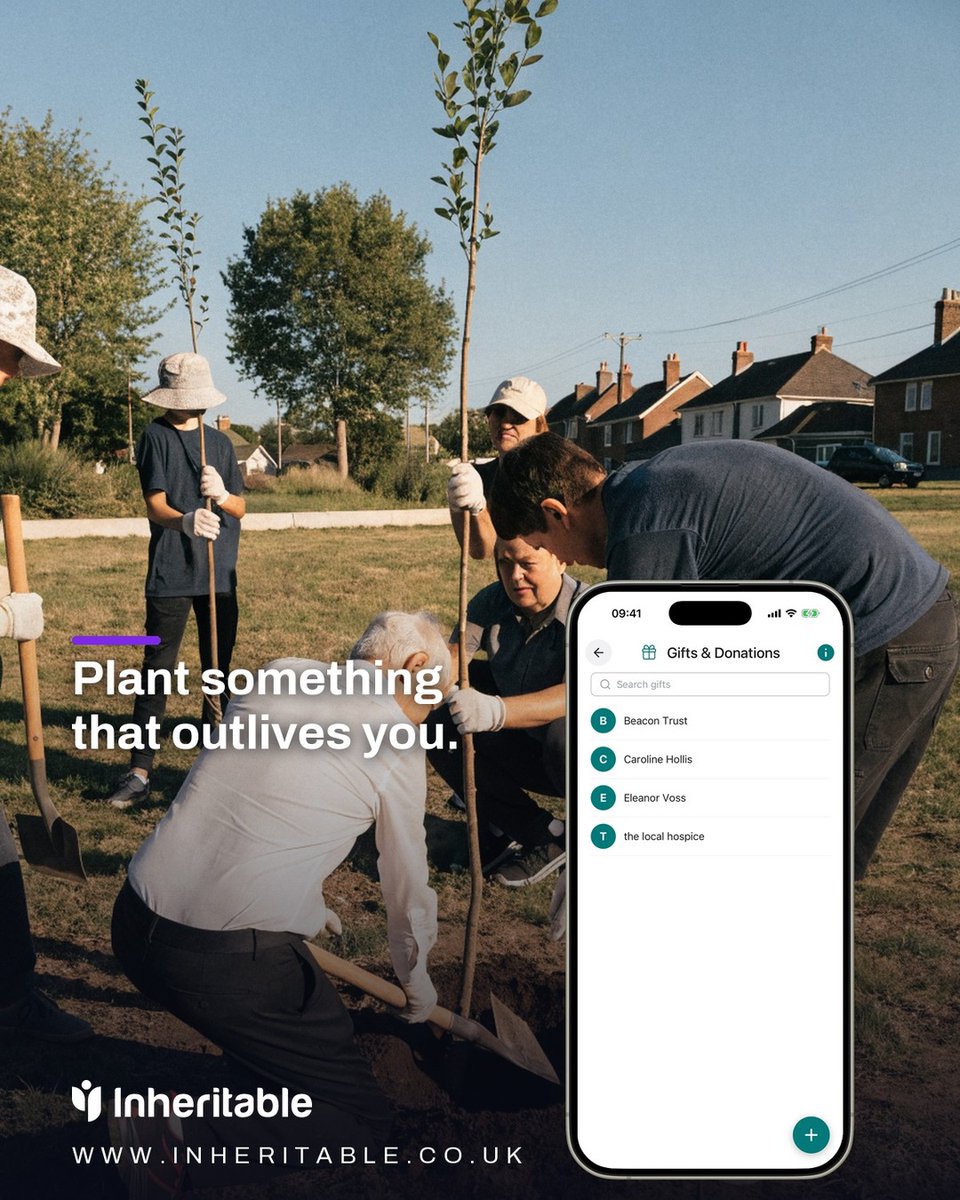 inheritableapp's tweet photo. Forward-thinking charities are partnering with Inheritable 🤝 Reach supporters at the moment they're ready to give a legacy gift. Free. Link in bio.
Explore legacy giving features: https://t.co/YUgJrkFCbQ
#Inheritable #GiftInWill #LegacyGiving #CharityLove #DigitalWill #LeavingALegacy