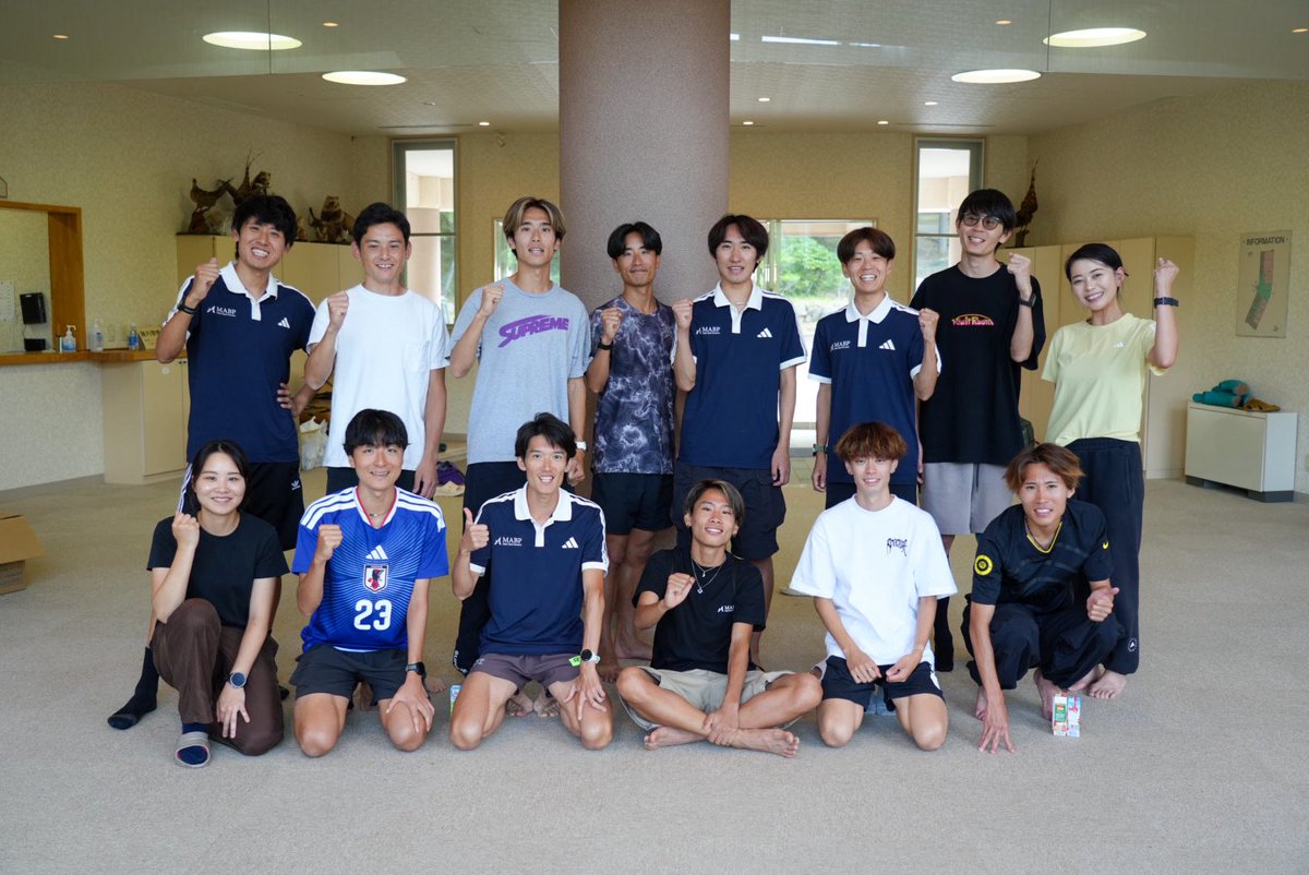 MABP_Maverick's tweet photo. 約2週間にわたる一次合宿が無事終了しました✔️

夏合宿が始まってから怪我���も出ることなく、最後まで走り切ることができました👏✨

ここから1週間は東京で過ごし、二次合宿に向けてさらにレベルアップしていきます💪 https://t.co/zeGt1UsVlP