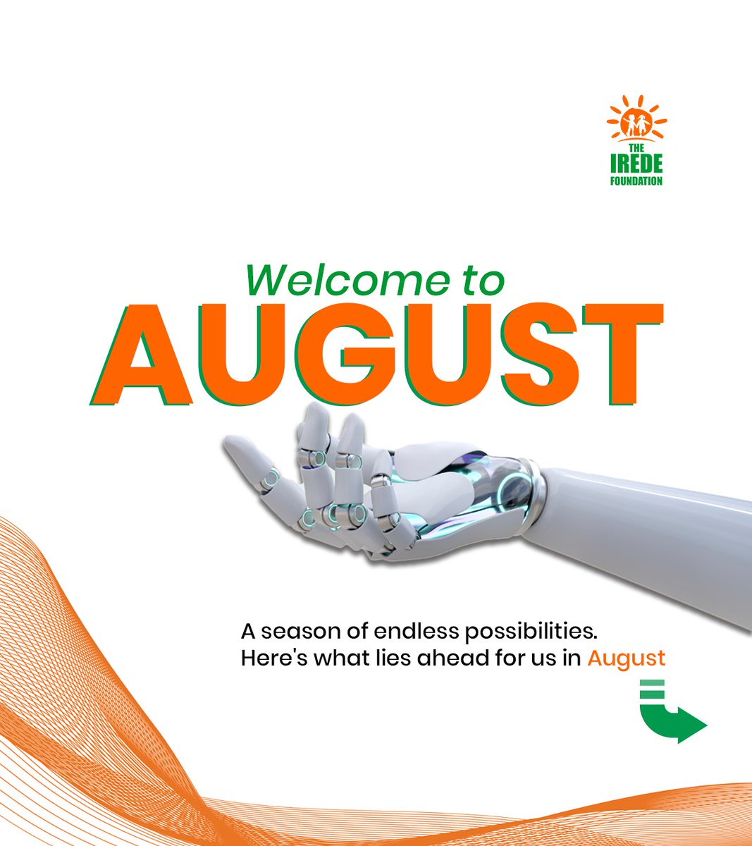 theirede's tweet photo. New month, fresh hope, and a season of endless possibilities!
At The IREDE Foundation, we are stepping out boldly to empower more child amputees to live life without limits.
Let's make this month extraordinary together.
#TheIREDEFoundation #LimblessNotLimitless #August2026 https://t.co/mCSvThXx4Q