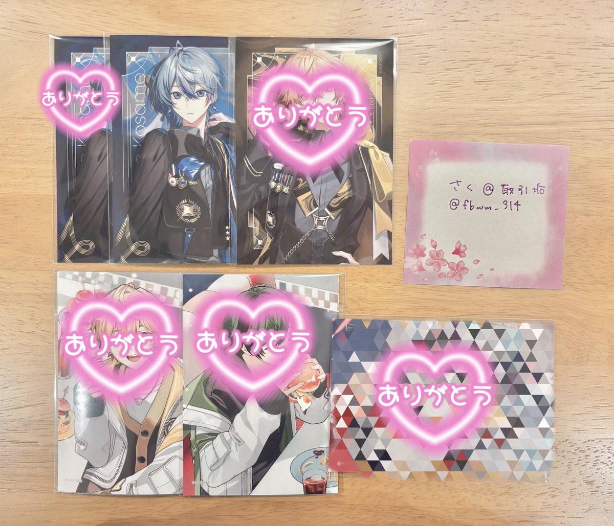 fbwm_314's tweet photo. みなさまお声がけありがとうございました🍒
大変限定されてはしまいますが，只今

周年🦈様のL版ブロマイド

のみ買取を承っております https://t.co/aiblCejwlU