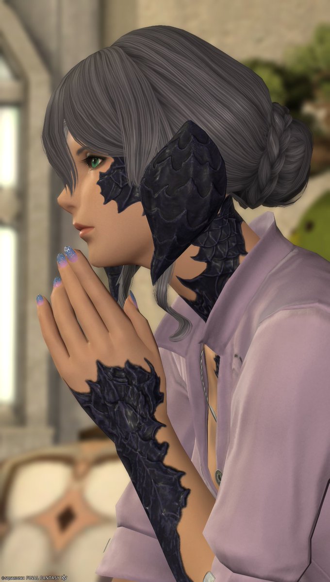 sasshi348's tweet photo. 新しい髪型いいですねぇ
#FF14 https://t.co/Sek5hPADU1