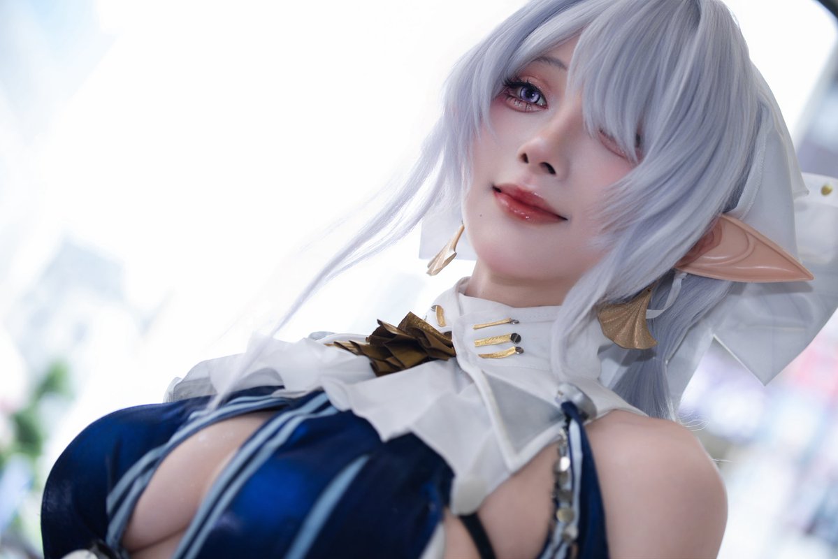 Shalom55693's tweet photo. 2026.8.1
ヴェリナ/枣糕さん(@natsume0v0)
美しいすぎる🤩
撮影ありがとうございました📷
（带错焦段了，また明日）

#ゼンゼロ2周年    
#ゼンゼロ記念イベント https://t.co/tsrMNLApRw