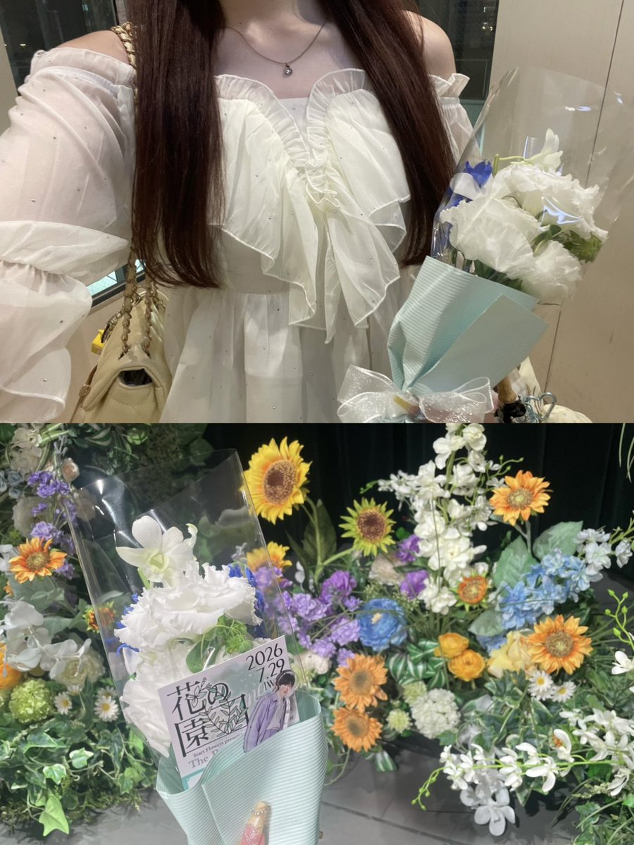 cvkotaro's tweet photo. #花の園  7/29公演 観劇させて頂きました💐♡
お花にまつわる朗読ということで、開催が決まった時からいつか参加したいなと思っていたので、今回素敵なご縁を頂いて念願の観劇ができて嬉しかったです( ᵕㅅᵕ̩̩ )🙏🏻🩵
3つのお話とプロローグ・エピローグすべて印象深くて、90分とは思えない満足度でした📕✨個人的には2つ目のお話がお気に入りです🧙‍♀️♡台本を読んだ人にしか分からない設定があるというお話も聞いたので、台本をgetする機会も欲しいなーと思ったりしました^_  ̫_^🩵アフタートークは本編とは打って変わってお二方のいつもの雰囲気の中、作品についてのお話やお花にまつわるお話を聞くことができて、とても楽しませて頂きましたᐠ(   ᐢ ᵕ ᐢ )ᐟ⟡.·
月替わりで扱うお花とお話も変わって、リピートし甲斐しかない作品だなと思ったのでぜひまた観劇したいです💐♡ 素敵な作品をありがとうございました( ꜆´߹ᴗ߹)꜆=͟͟͞͞🩵
ご縁がありますように🪄︎︎