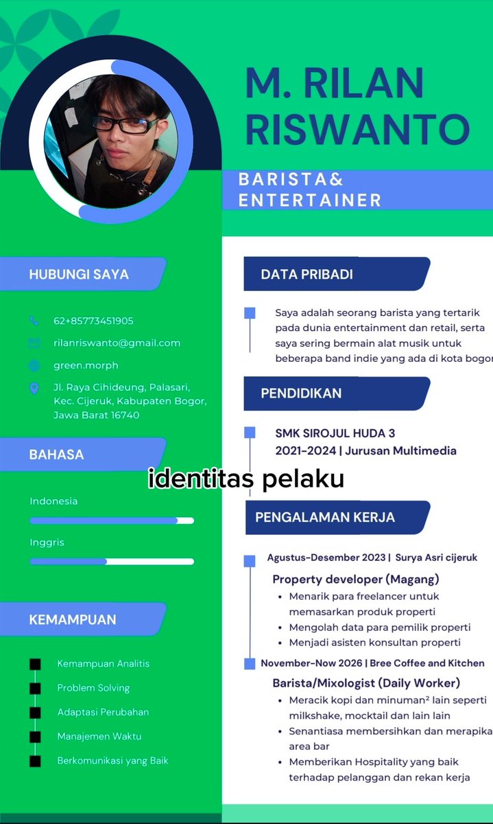 Ithaqua_awawa's tweet photo. TW: R@p3, SA, Pedofilia.
Ada pelaku rapist di lingkungan komunitas fashion alt yg udah ngelakuin aksi bejatnya ke 6 korban anak di bawah umur (13-16 tahun), dan pelaku ini masih berkeliaran sampe sekarang. setiap kali di mintai pertanggung jawaban si pelaku selalu kabur https://t.co/WZZhG26RDS