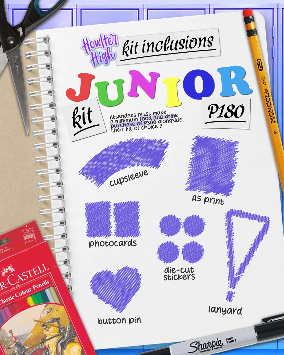 DanAndPhilMNL's tweet photo. Ready for back-to-school? Make sure to grab one of the kits we have prepared to ensure our first day of class goes smoothly! β¨
We also have a tote bag as an add-on, incase you think your bags aren't big enough to carry all your supplies π·π
#HowlterHighCSE #DNPMNLCSE2026 https://t.co/PFjLadOPcg
