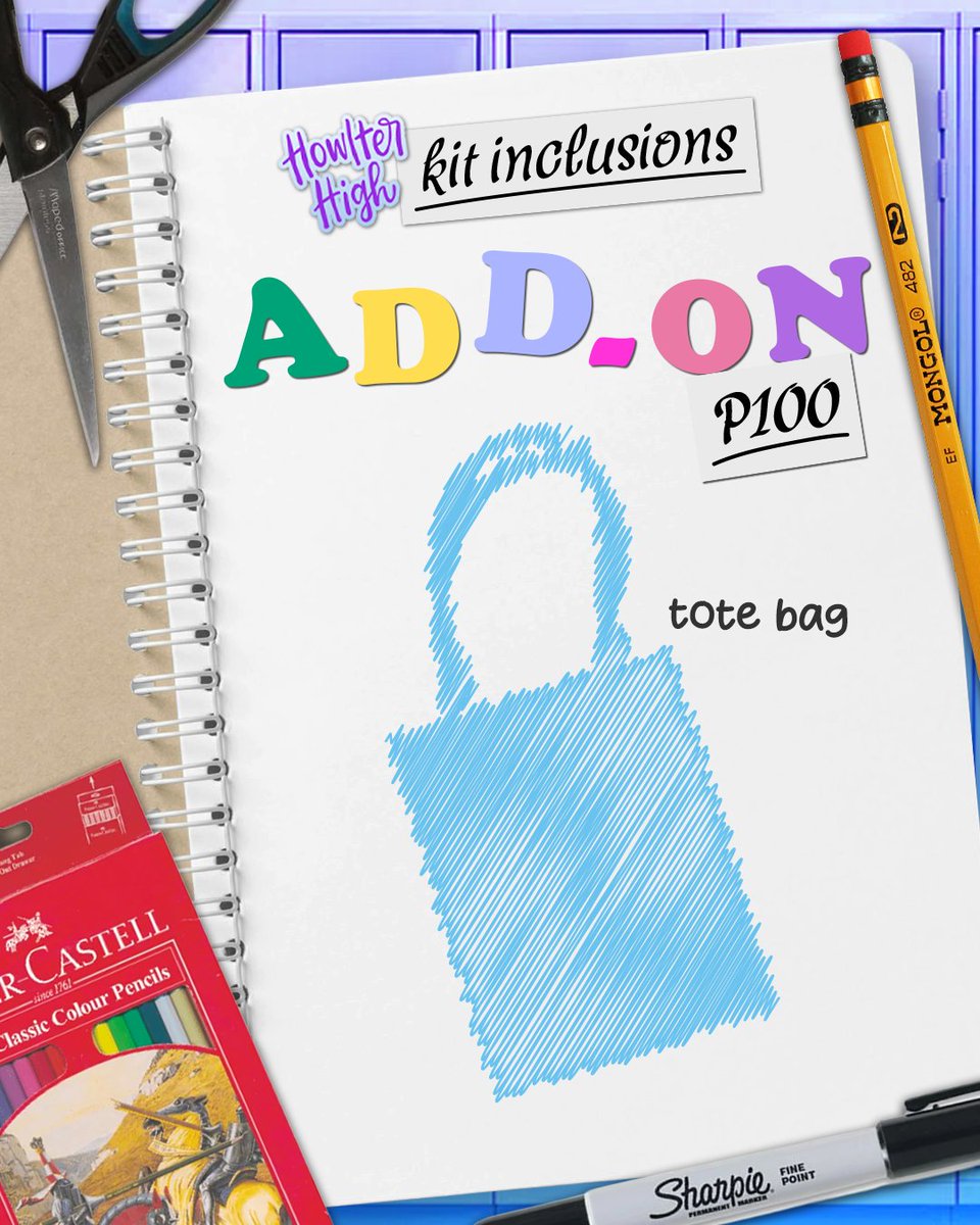 DanAndPhilMNL's tweet photo. Ready for back-to-school? Make sure to grab one of the kits we have prepared to ensure our first day of class goes smoothly! β¨
We also have a tote bag as an add-on, incase you think your bags aren't big enough to carry all your supplies π·π
#HowlterHighCSE #DNPMNLCSE2026 https://t.co/PFjLadOPcg