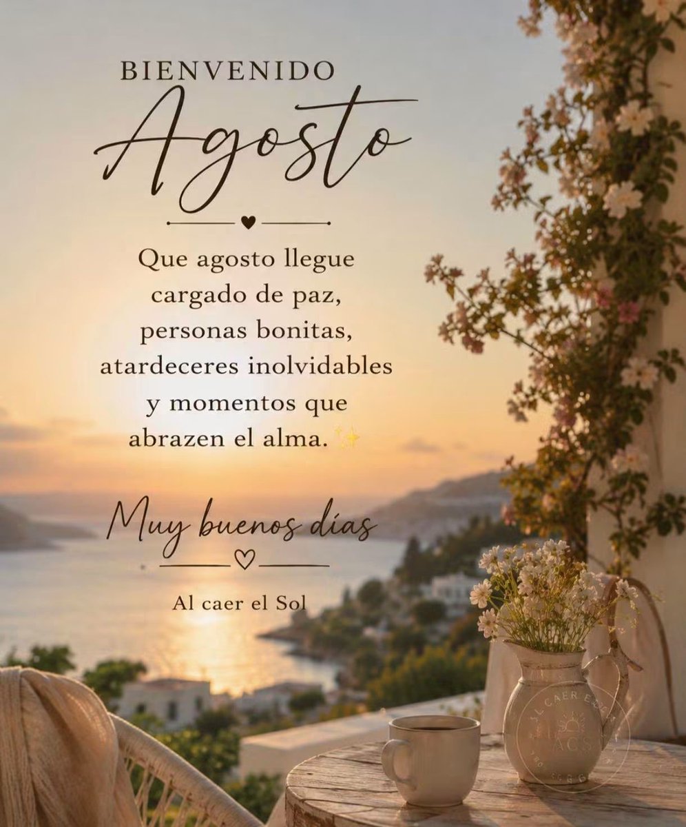 GuaraComuniK's tweet photo. " Manifiesto un Agosto , lleno de buenas energías, cosas bonitas y mucha paz..."

Con mucha fé,  esperanza y  bendiciones 
Bienvenido Agosto...🙏✨💙🥰🥰🥰🌹🌹🌹 #1Ago https://t.co/zK2gqPCinJ