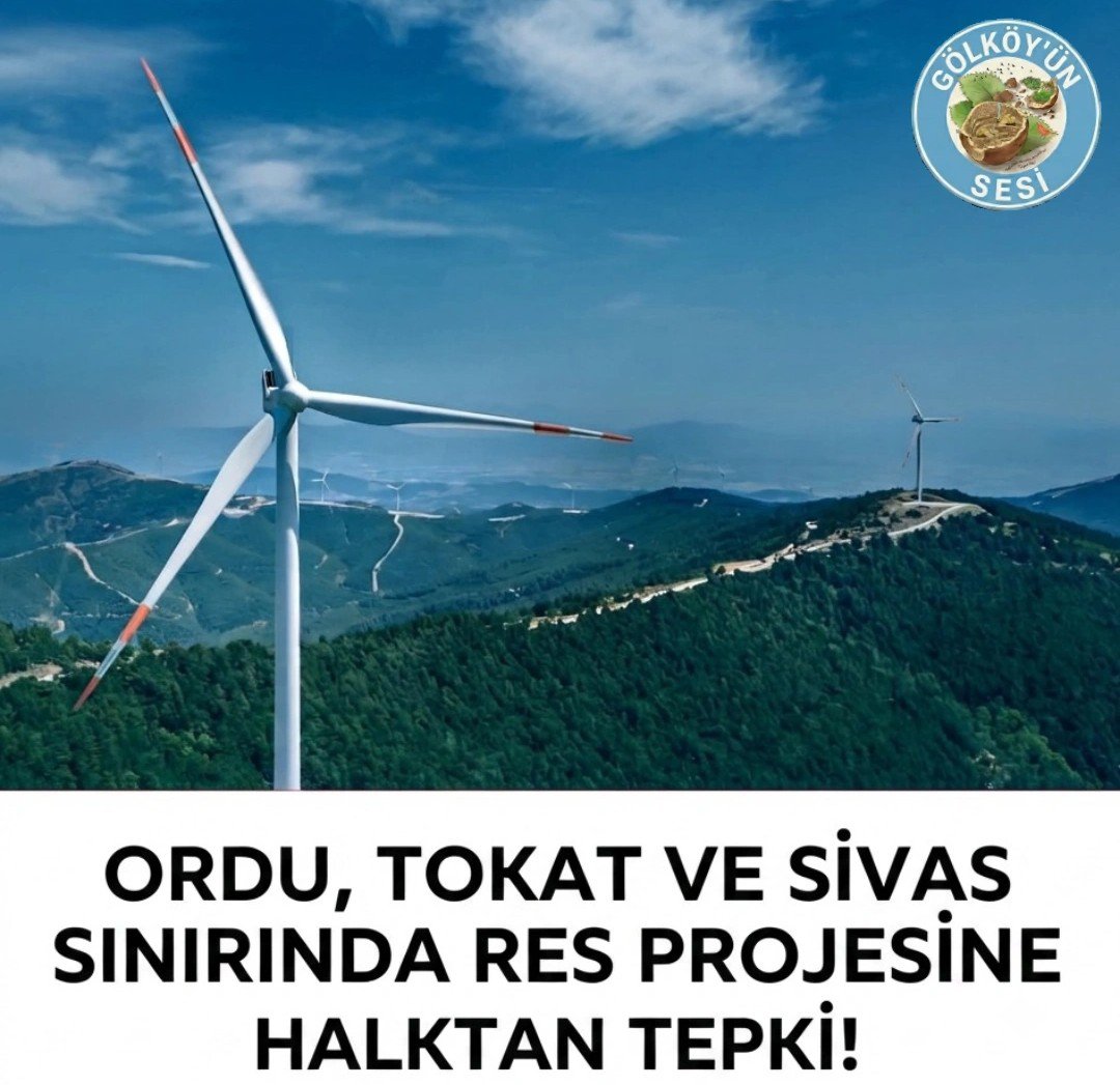 golkoyunsesi's tweet photo. ORDU, TOKAT VE SİVAS SINIRINDA RES PROJESİNE HALKTAN TEPKİ!
Kalyon Holding'in 2,7 milyar TL'lik RES projesinde bakanlık 19 Ağustos'ta toplanıyor. Tarım ve mera alanlarını kapsayan proje için Tokat ve Sivaslı vatandaşlar tepkili: "Meralarımız yok olacak, hayvancılık bitecek. Köyümüzde RES istemiyoruz!"