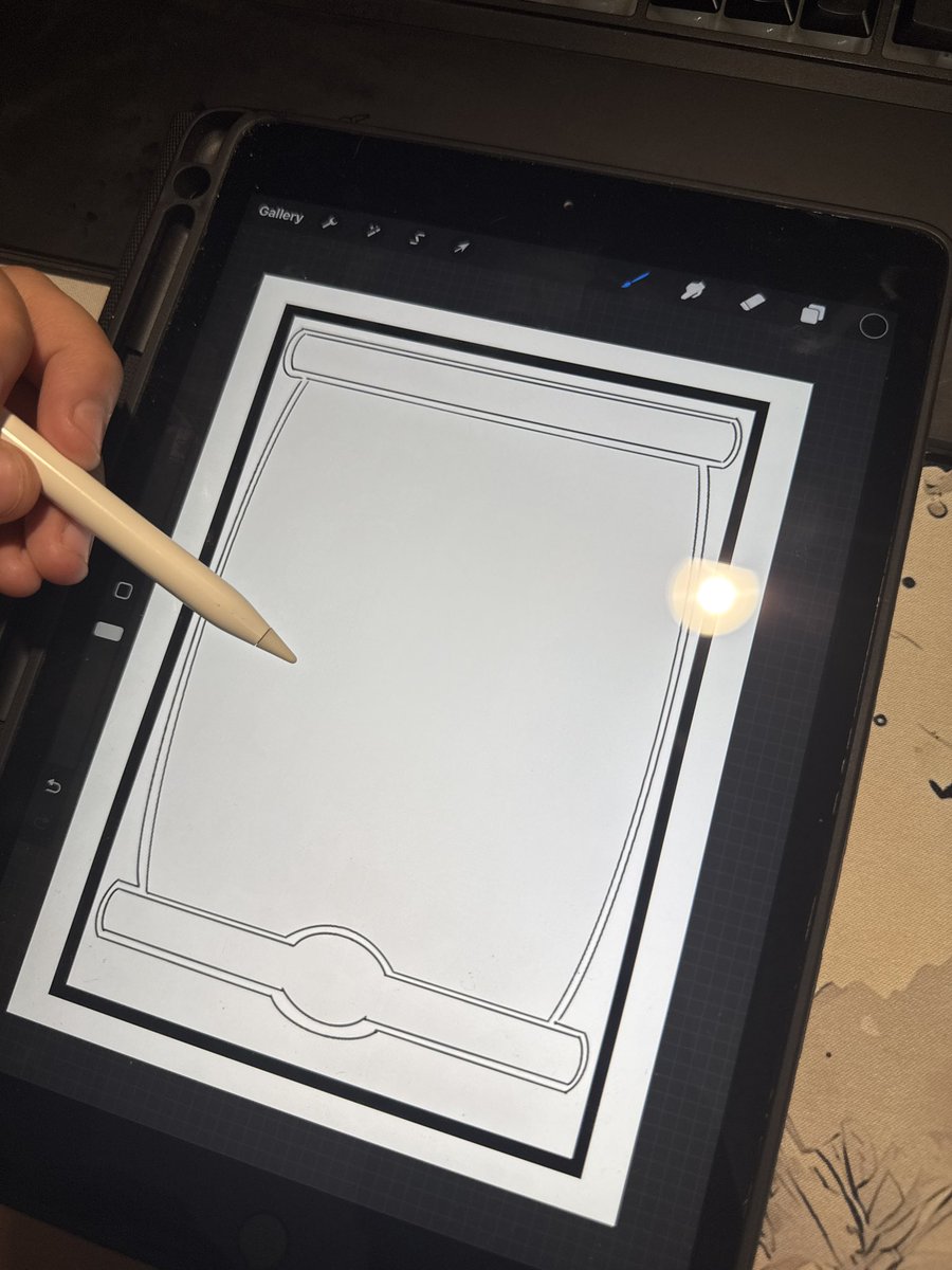 ArtemisVT_'s tweet photo. New piece of #art in the works. What could it possibly be hmm? #digitalart #streamer #Vtuber #drawing https://t.co/jIFZ2E0S9S