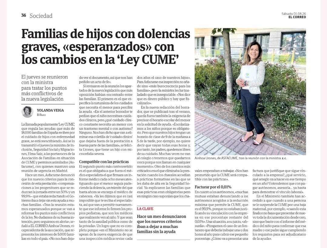 PEcuidadoraprin's tweet photo. Esperanzadas con los cambios en la ley CUME. Gracias @asfacume

 @elcorreo_com @SaizElma @inclusiongob @PSOE @sumar https://t.co/vc0ng2ha8s