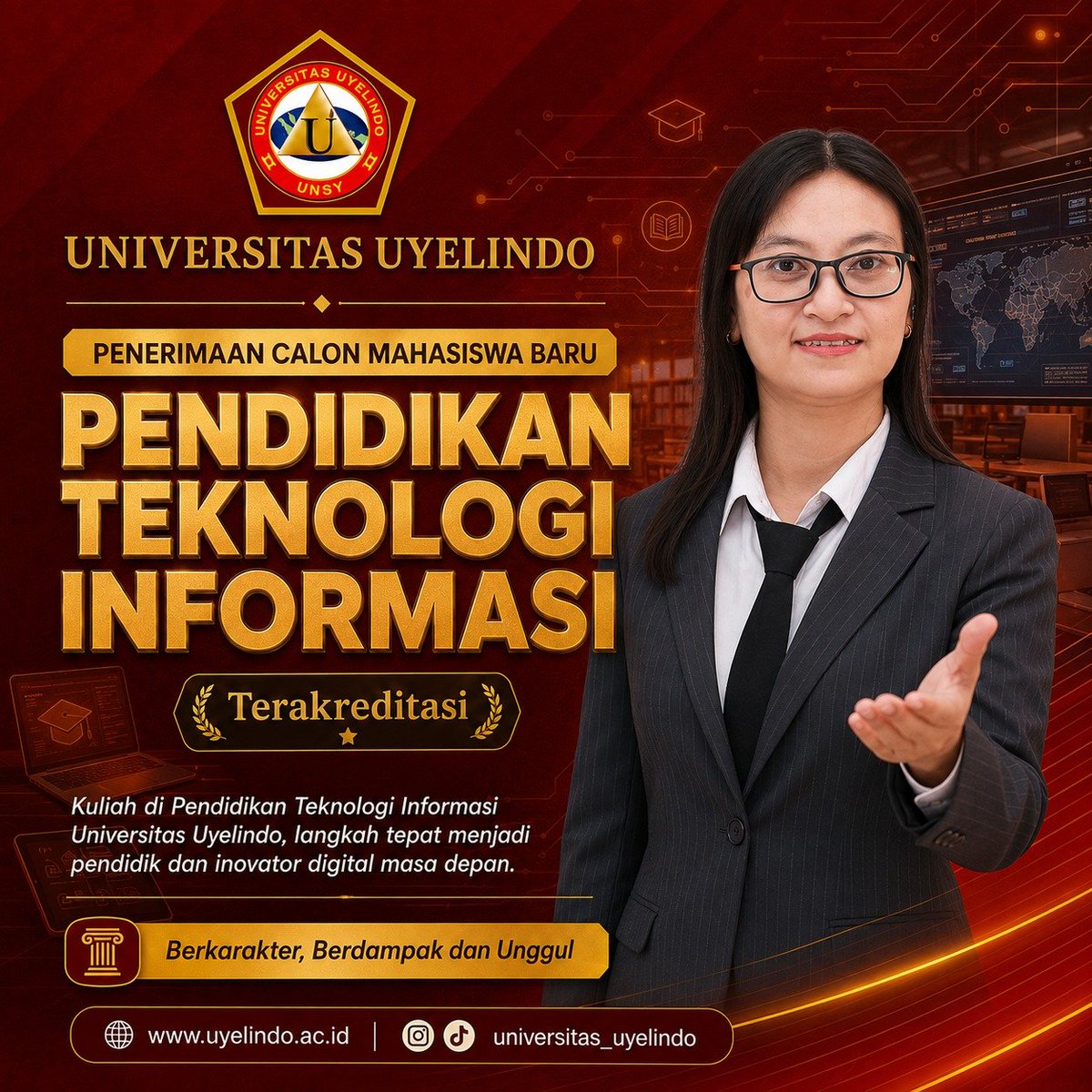 StikomU's tweet photo. Pendidikan Teknologi Informasi #pti #uyelindo https://t.co/kYeJFxjOnF