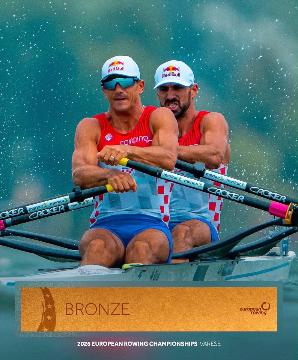 TonciGlavina's tweet photo. Čestitam @SinkovicBros na osvojenoj brončanoj medalji 🥉 na Europskom prvenstvu u veslanju u talijanskom Vareseu!

Još jednom ste pokazali vrhunsku kvalitetu, borbenost i pobjednički karakter. 💪 Bravo! 

@WorldRowing https://t.co/XjXzSgNcgH