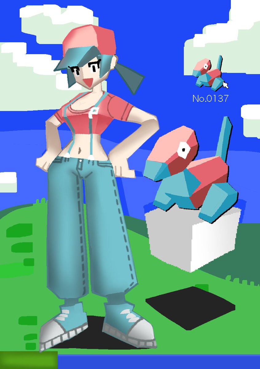 oshirimarsh's tweet photo. ポケ擬 https://t.co/Bl1VKTWaFU