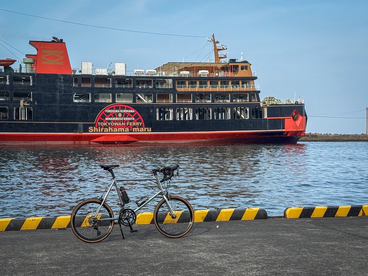 nobumillenia's tweet photo. 気持ちよき朝活✨

汗冷えで足攣った77km🫠

#minivelo
#Fuji
#HelionR
#木更津君津富津 https://t.co/pN99KXBdQL