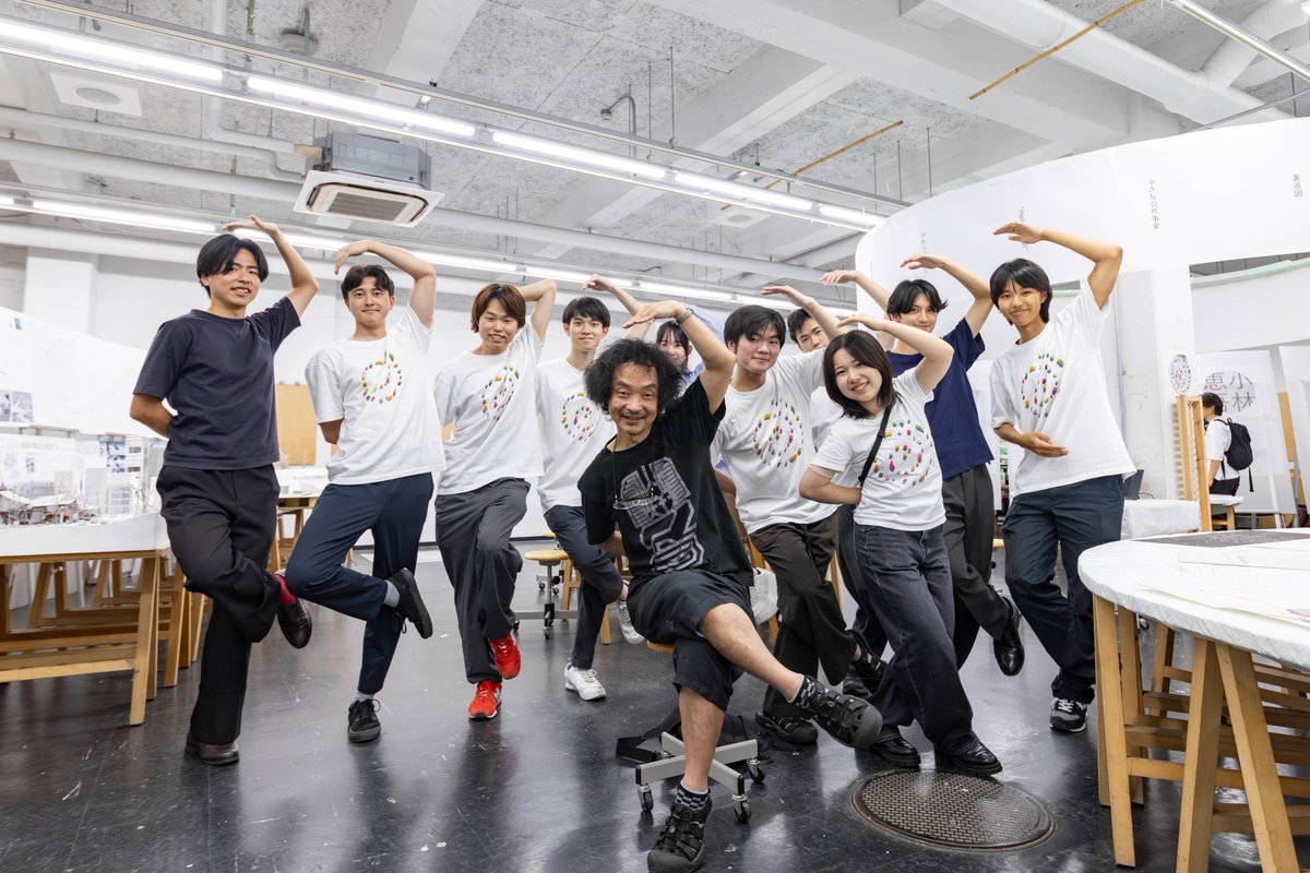 kaiten_waseda26's tweet photo. 設計演習Aの講師でお世話になりました、小阪淳先生にご来場いただきました！
ありがとうございました！ https://t.co/aHuqELTgB4