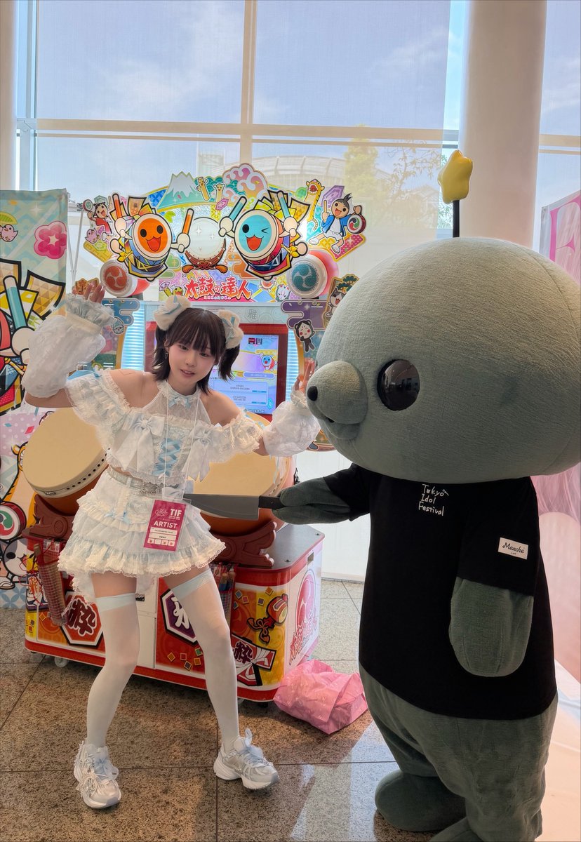 TOT_meicha's tweet photo. 可愛い生き物に近づいてみた結果🫩

 #教育番組  #タマ  #TIF2026 https://t.co/IqEaW5yRWX
