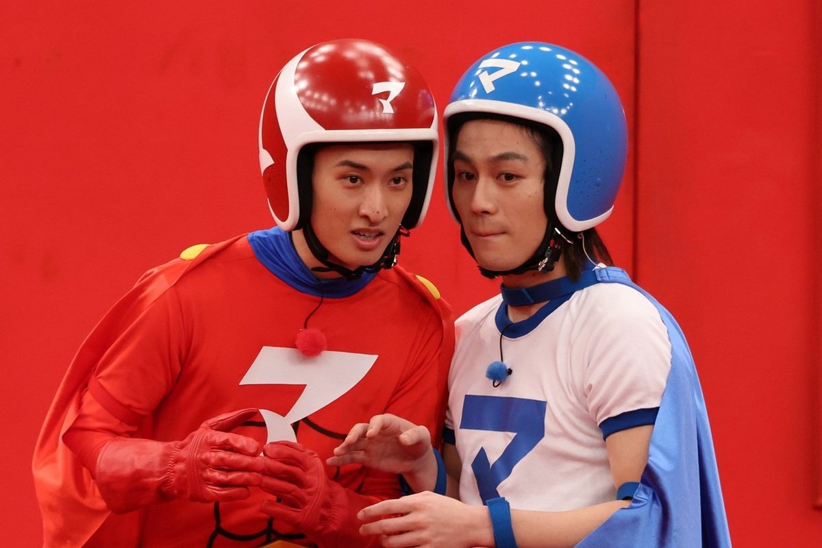 mezamashimedia's tweet photo. 『芸能人が本気で考えた！ドッキリGP ドッキリも地球を救う 4時間テレビSP』

菊池風磨さん＆佐藤勝利さん＆猪俣周杜さんの
timeleszチームと――

マッサマン・向井康二さん＆マツダマン・松田元太さん＆“あの人”からなるスペシャルチームが
ボムマジ頂上決戦！

8月8日（土）18時30分～
一部地域では放送時間が異なります

▶️https://t.co/BeF5BnWmEX

@dokkirigp_cx