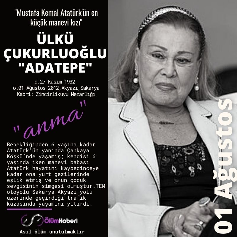 OlumHaberi's tweet photo. GÜNÜN ANMALARI. (01.Ağustos)
İrfan Özaydınlı 
Osman Gazi
Ülkü Çukurluoğlu
https://t.co/mHRZXAkEsq
#İstanbul #vefat #anma #tarih  #İrfanOzaydınlı #OsmanGazi
#UlkuCukurluoglu #sehit #tarih  #Ankara #TBMM #Osmanli #sogut #Bilecik #siyaset #Ataturk https://t.co/ugIcrTKbMg