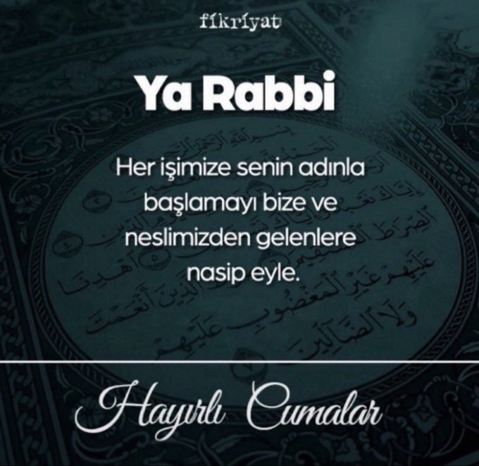 eyseysn3's tweet photo. Hayırlı Cumalar 

Rabbim tüm dualarınızı kabul eylesin inşallah🤲🏻 https://t.co/aqIhpR8IPE