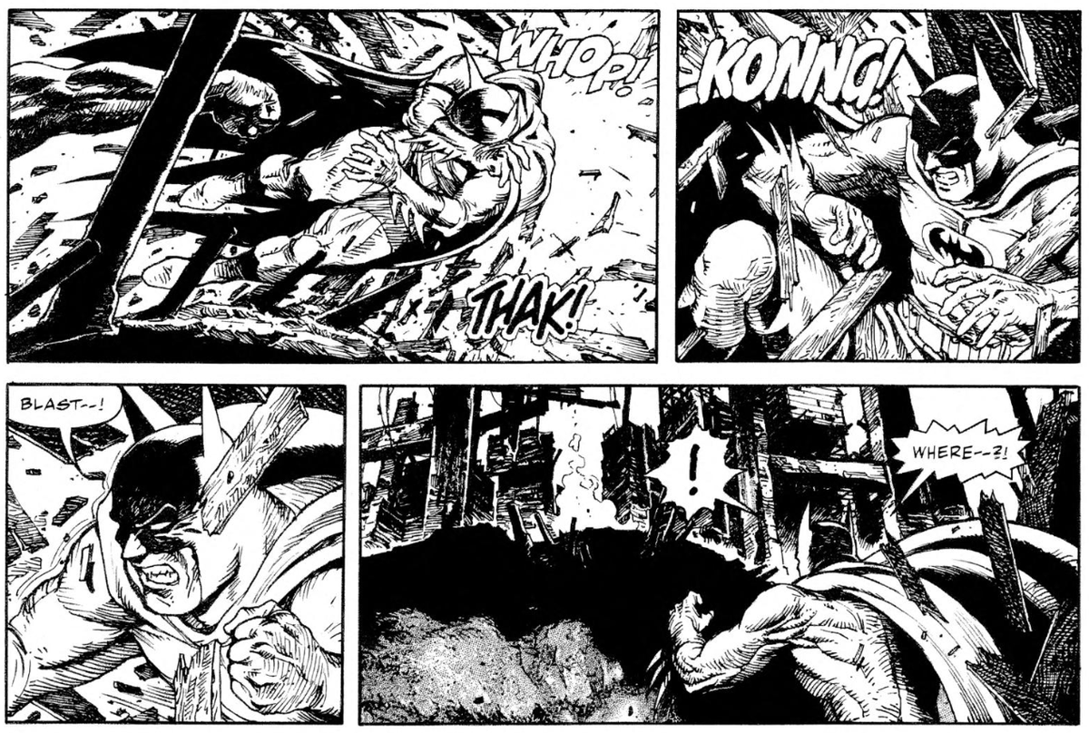 1999年に大友克洋さんが描いたバッドマン『The Third Mask』です。まず