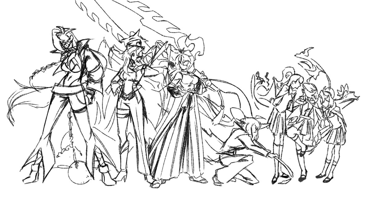 heavysight49's tweet photo. My female #BLEACHOC
Just a silly sketch.
I just realized I have so many female OC... Shigumo is literally the only man https://t.co/quFK34bXF5