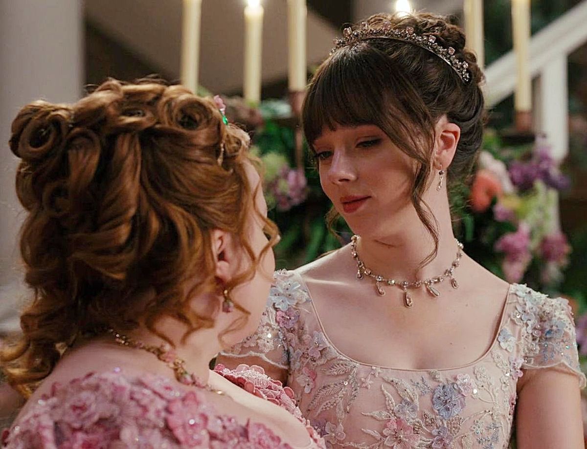 featherington's tweet photo. i love the narrative that penelope was going to be a bridgerton one way or two other https://t.co/H10d9gSaUW