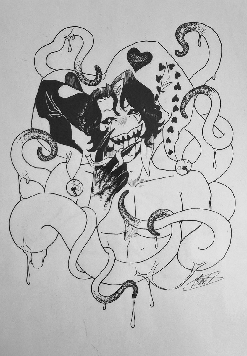 StitchedRabbit0's tweet photo. Commission for Harlequin from the freak circus 

#art #thefreakcircus #Commission https://t.co/xR3HVnIv5r