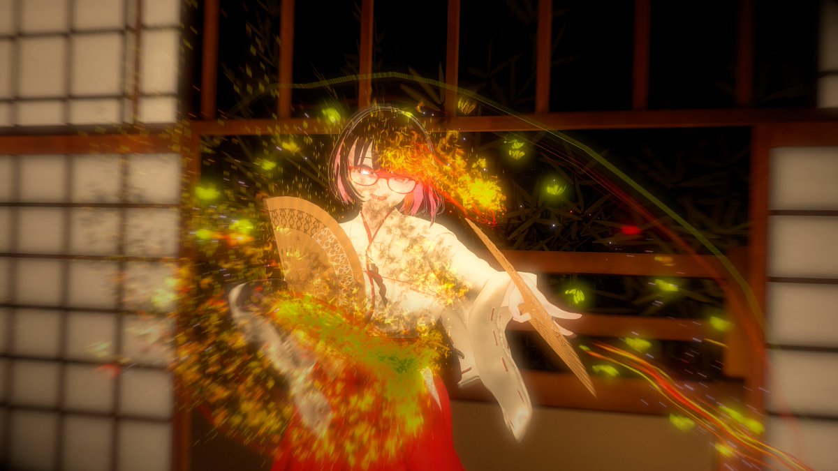 mass_min_vrc's tweet photo. 今回の芸者さん！

真園さん
初めて拝見できました！袴に扇と優雅さから
開幕BGMで度肝を抜かれました！こういう融合もあるのかと格好良かったです！

椿さん
しっかりと見据えて振るわれる剣閃の美しさ！
一つ一つの所作から感じる意志、曇りなき太刀筋に感服でした！

ありがとうございました！ https://t.co/3HVXqGI4h5
